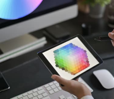 Diseño con colores personalizado